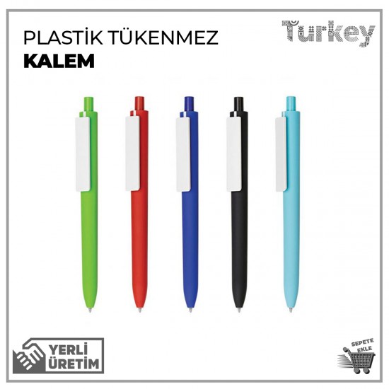 Plastik Tükenmez Kalem